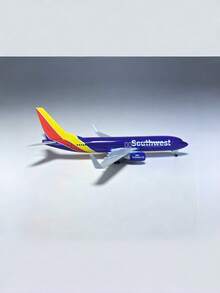 47CM 波音 737 飛機模型，附起落架輪胎，靜態展示飛機模型收藏品桌面裝飾 - 多色 - 查看 3