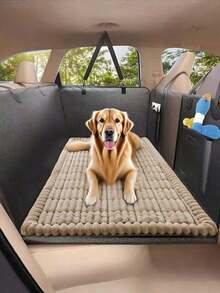 1-Piece Non-Slip Car Dog Mat, Heavy-Duty Pet Seat Mat With Rear Extension, Chew-Resistant And Wear-Resistant Floor Mat, Easy-To-Clean Car Seat Protector, Suitable For SUVs, Sedans, And Trucks - Compatible With All Dog Breeds And Sizes - Multicolor - View 5