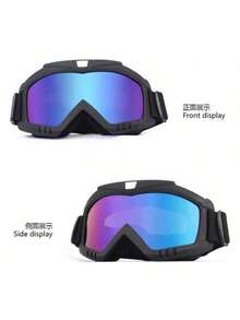 One-Piece, Off-Road Motorcycle Goggles - Multicolor - View 3