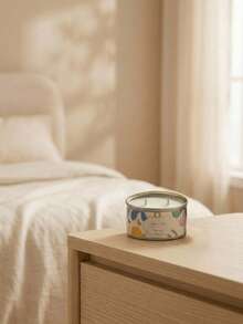 Cirelle 1pc Abstract Art Scented Candle In A Tin Can, Ring-Pull Pop Top Can Candle For Home Scented, Creative Aromatherapy Soy Candle, Quirky Gift For Friends - multicolor - View 3