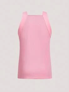 Driftmere 2 Packs Men's Solid Ribbed Casual Versatile Tank Top Ribbed Tank Top Pink And White Tank Tops Tank Tops Pack Square Neck Tank Top - Multicolor - View 6