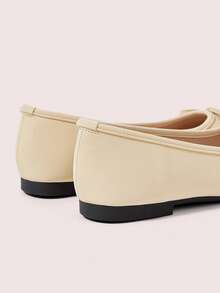 CUCCOO DOLLMOD Women's Shoes Light Apricot Flat Ballet Shoes - Apricot - View 6