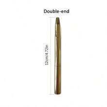 1pc Telescopic Single/Double-End Lip Brushes With Protective Cap, Portable Makeup Brushes, Cosmetic Tools, Ideal For Holiday Makeup Looks - Multicolor - View 14