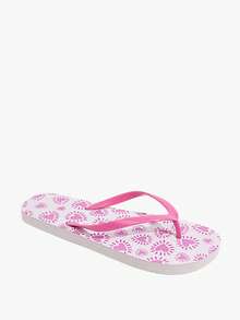 Grefit Leopard Print Flip-Flops, Summer Vacation Beach Triangle Shoes, Comfortable Slippers For Home Wear - Pink love - View 8