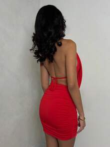 Glamine Summer Fits Prom Dress For New Year Clothes - Red - View 2