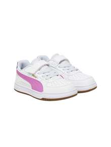 Puma حذاء رياضي للأطفال Caven III AC+Ps أبيض وردي 406239 10 - روز أحمر - مشاهدة 2