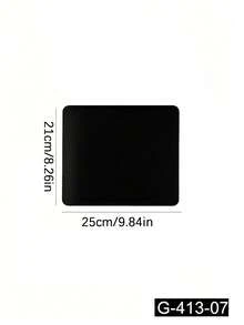 Waterproof And Durable Nail Art Table Mat, Made Of Waterproof And Soft PU Leather, Designed For Studio Tabletops And Foldable Nail Art Armrests. Ideal For Nail Artists In Salons And For Home Use. - Classic Black - View 16