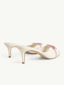CUCCOO CHICEST Ladies Small Round Toe Thin Heel Elegant High Heel Sandals - Apricot - View 4