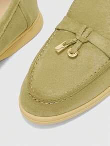 CUCCOO BIZCHIC Scarpe da donna casual, semplici e comode, con copertura del piede portatile, adatte per l'ufficio e il pendolarismo, scarpe basse - Verde chiaro, - Visualizzare 9