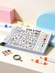 POKOJA LAND Interactive Treasure Hunt Game Book, Memory, And Color Recognition,Boys And Girls Toys A Prefect Gift For Birthday Party, Christmas, Holiday. - Multicolor - View 4