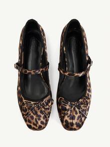 Leopard print black