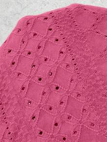 EMERY ROSE Plus Size Summer Casual Solid Color Tank Top - Hot Pink - View 6