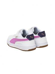 Puma حذاء رياضي للأطفال Caven III AC+Ps أبيض وردي 406239 10 - روز أحمر - مشاهدة 4