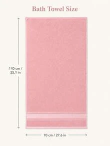 Thick Large Bath Towel 70*140cm, Quick Dry Super Absorbent Shower Towel, Lint-Free Soft Body Wrap For Home, Hotel & Business Gift - Multicolor - View 9