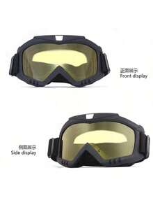 One-Piece, Off-Road Motorcycle Goggles - Multicolor - View 4