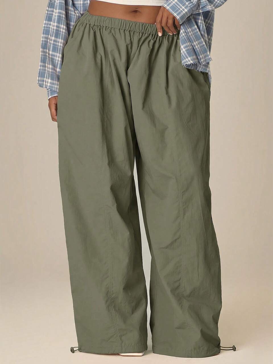Plus Size Balloon Parachute Trousers Spring Summer Cute Cosy Cottage Core Spring Dew Casual Fall