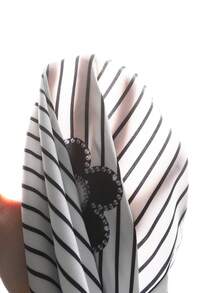 SHEIN 女童休閒日常百搭舒適蝴蝶結裝飾洋裝 - 黑色 - 查看 6