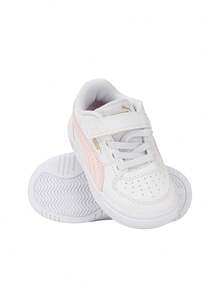 Puma حذاء رياضي للأطفال Caven III Ac+ Ps باللونين الأبيض والوردي 406247 09 - وردي - مشاهدة 2