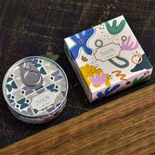 Cirelle 1pc Abstract Art Scented Candle In A Tin Can, Ring-Pull Pop Top Can Candle For Home Scented, Creative Aromatherapy Soy Candle, Quirky Gift For Friends - multicolor - View 7