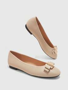 CUCCOO BIZCHIC Flat Slip-On Fashion Loafers For Women Spring Shoes Spring Break Easter For Christmas Spring Shoes - Whole Apricot - View 9