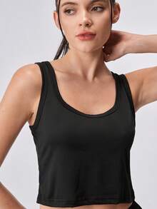 Loungeista 2pcs Casual Solid Color Camisole & Shorts Pajama Set For Women, Summer New Lightweight Homewear Outfit, Fashionable & Comfortable Camisole & Shorts - Black - View 7
