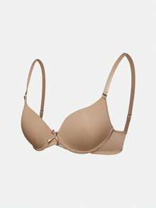 SHAPORA Lencería de mujer minimalista casual de color liso suave con copa fina (3 piezas) - Multicolor - Ver 20