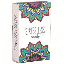 MINKOJA Stress Less Cards - 50 Mindfulness & Meditation Exercises - Helps Relieve Stress And Anxiety - The Original Deck Board Games, Games, Card Games, Games, Board Games, Card Games, Games, Board Games, Card Games,Games,Board Games,Card Games - Multicolor - View 1