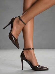 CUCCOO SZL Women Pumps - Coffee Brown - View 6