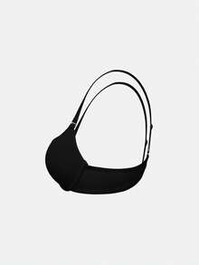 SHAPORA Lencería de mujer minimalista casual de color liso suave con copa fina (3 piezas) - Multicolor - Ver 9