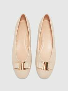 CUCCOO BIZCHIC Flat Slip-On Fashion Loafers For Women Spring Shoes Spring Break Easter For Christmas Spring Shoes - Whole Apricot - View 2