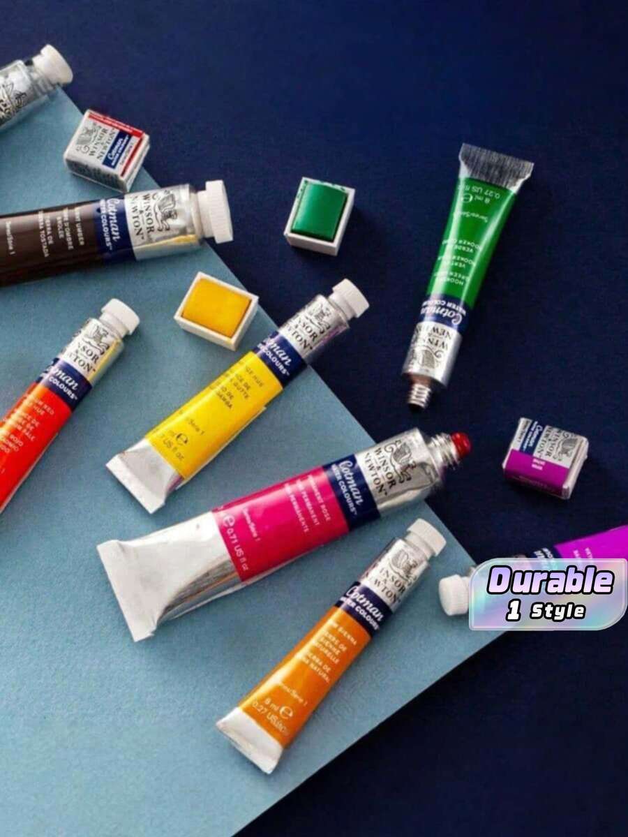 1 Tube Winsor & Newton Cotman Watercolor Paint. Available In 5ml Tubes Or Half Pans. Transparent Watercolor, Perfect For Beginners' Painting & Art Projects. - 21ml - View 1