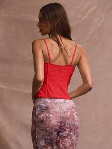 MUSERA Blusas Femininas - Vermelho - Visão 4