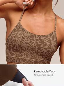 GLOWMODE Sujetador FeatherFit™ de cuello cuadrado y espalda en Y - Multicolor - Ver 2