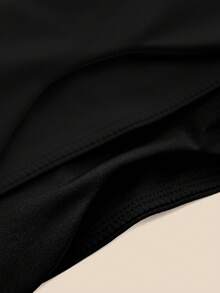 Cheerettes Women's Solid Color Seamless Comfortable Sports Bra - Black - View 11