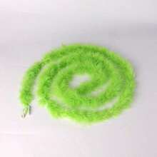 1pc 2M Feather Cord Ribbon, Beautiful Decoration For DIY Crafts, Christmas, New Year Accessories - Multicolor - View 14