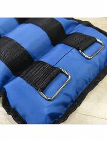 2pcs 6kg/13lb Weighted Training Sandbags, Strength Training Wrist & Ankle Sandbags - Blue - View 8