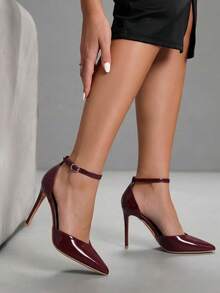CUCCOO SZL Women Pumps - Burgundy - View 6