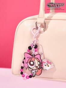 THE POWERPUFF GIRLS X POKOJA LAND 鑰匙圈 包包裝飾掛飾鍊 - 彩色 - 查看 5