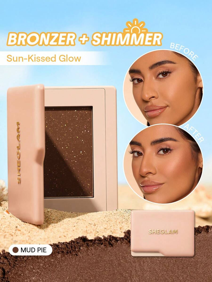 SHEGLAM Dream Touch 古銅粉-15 Mud Pie 古銅定妝粉 - Mud Pie - 查看 1