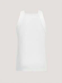 Driftmere 2 Packs Men's Solid Ribbed Casual Versatile Tank Top Ribbed Tank Top Pink And White Tank Tops Tank Tops Pack Square Neck Tank Top - Multicolor - View 8