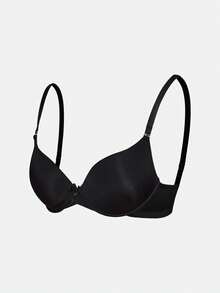 SHAPORA Lencería de mujer minimalista casual de color liso suave con copa fina (3 piezas) - Multicolor - Ver 12