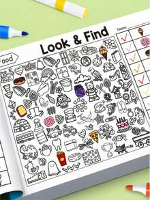 POKOJA LAND Interactive Treasure Hunt Game Book, Memory, And Color Recognition,Boys And Girls Toys A Prefect Gift For Birthday Party, Christmas, Holiday. - Multicolor - View 1