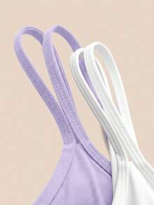 Cheerettes 女款拼色休閒日常旅行運動細肩帶內衣 - 彩色 - 查看 10