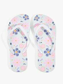 Grefit Sandal Jepit Wanita Motif Tropis Musim Panas, Sandal Jepit Pantai Modis, Cocok untuk Liburan Musim Panas dan Liburan Tahun Baru, Gaya Santai di Pantai - bubuk bunga sakura - View 6