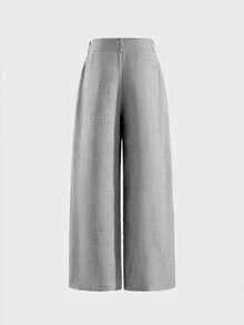 AXEPEAK Men's Fashion Versatile Commute Loose Fit Pants - Grey - View 3
