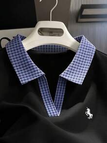 Resyla 女款夏季休閒獨角獸刺繡 Polo 領短袖 T 恤 - 彩色 - 查看 3