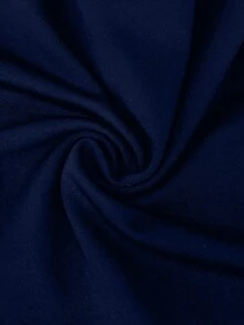GlowEve CURVE 大尺碼夏季優雅珠飾裝飾洋裝 - 藏蓝色 - 查看 3