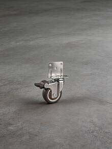 Four L-Shaped Swivel Wheels, 1.25-Inch, For Flower Stand Tables, Moving Wheels, Silent Casters, And Crib Curtain Rollers (Two With Brakes + Two Without Brakes). - multicolor - View 10