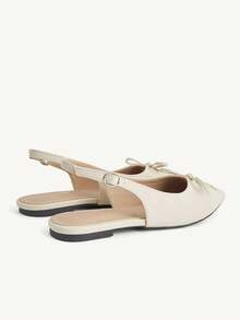 CUCCOO CHICEST Ladies, Willow Nails, Buckles, Flat Shoes. - Apricot - View 6