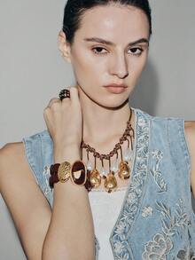 Pulsera de acrílico[Accesorios Color Aleatorio] - Geometría - Ver 9
